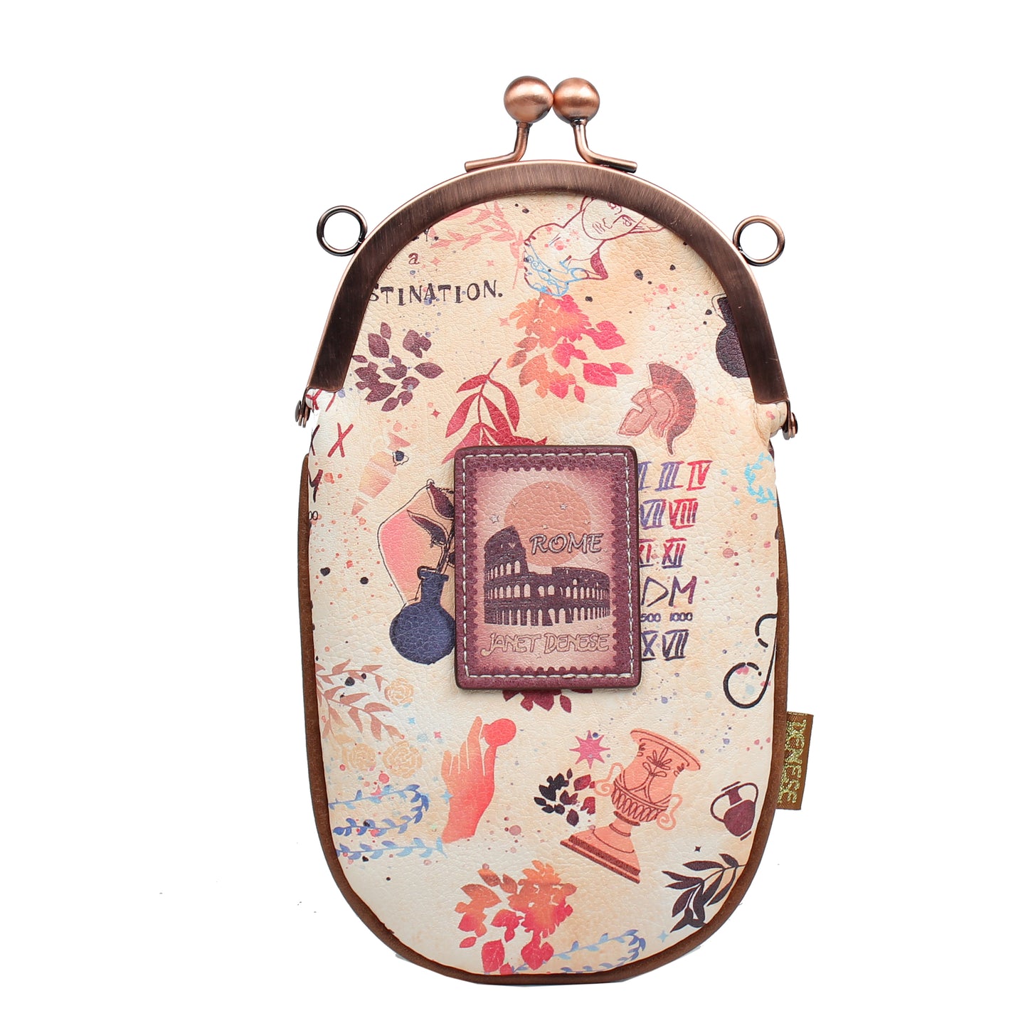 Bolso mini Janet Denese – J031C: Colección Tour of Rome