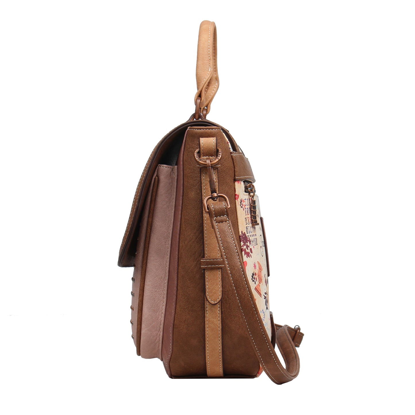 Bolso Tote Janet Denese – J038: Colección Tour of Rome