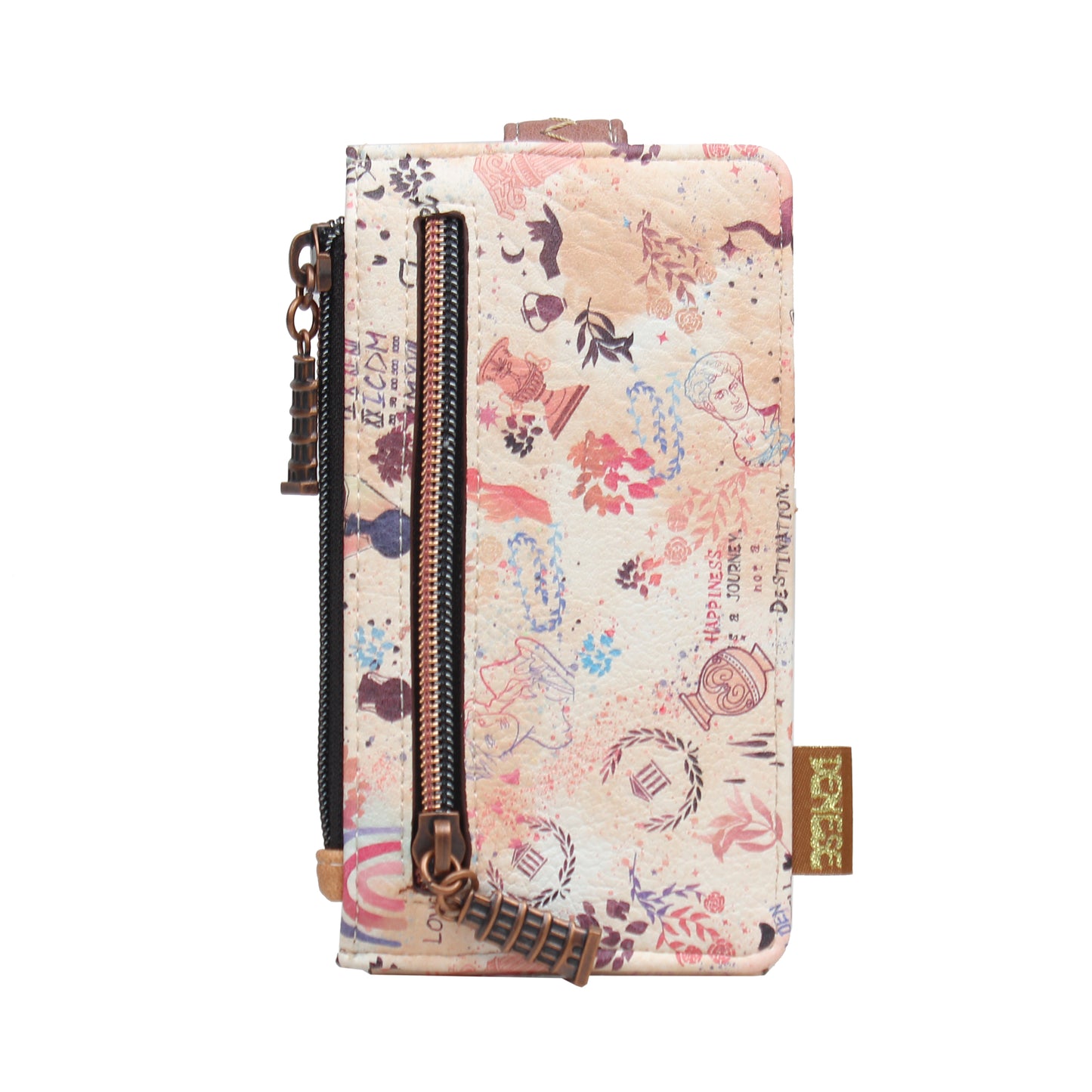 Cartera Organizadora JANET DENESE - JW-007C Colección Tour of Rome