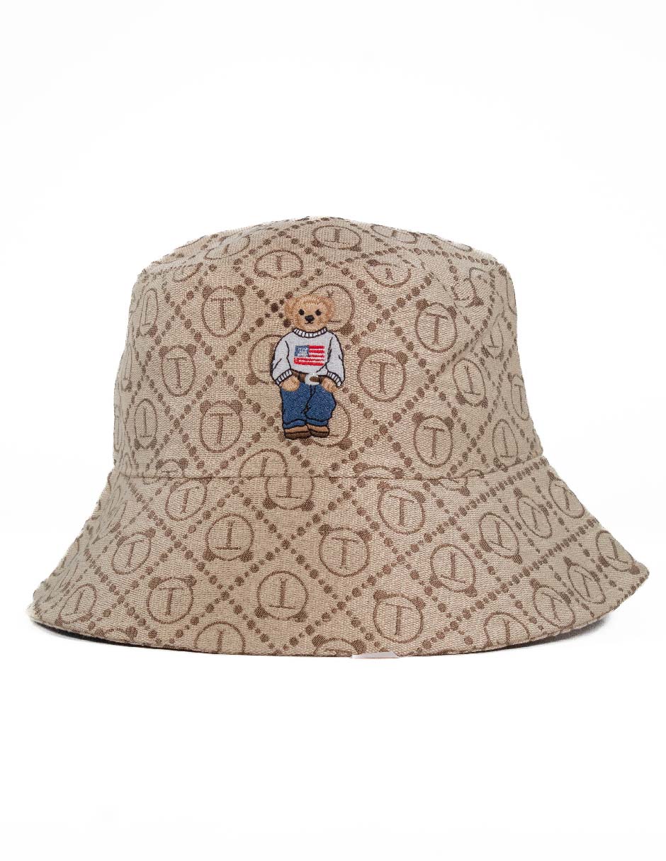 MZ057BROWNDIAMOND gorro bucket
