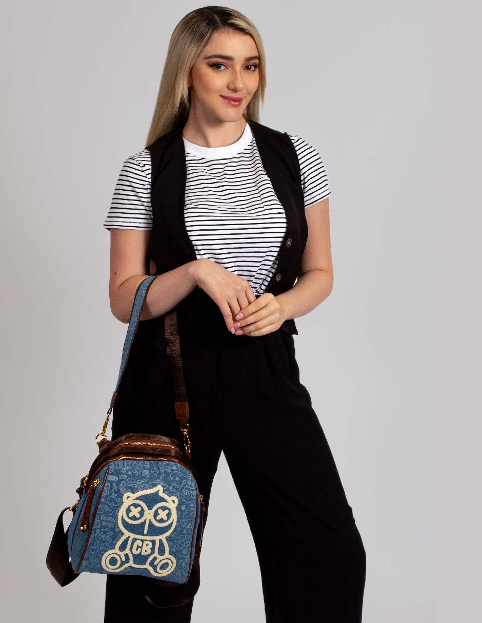 C12823DENIMBLUE mochila