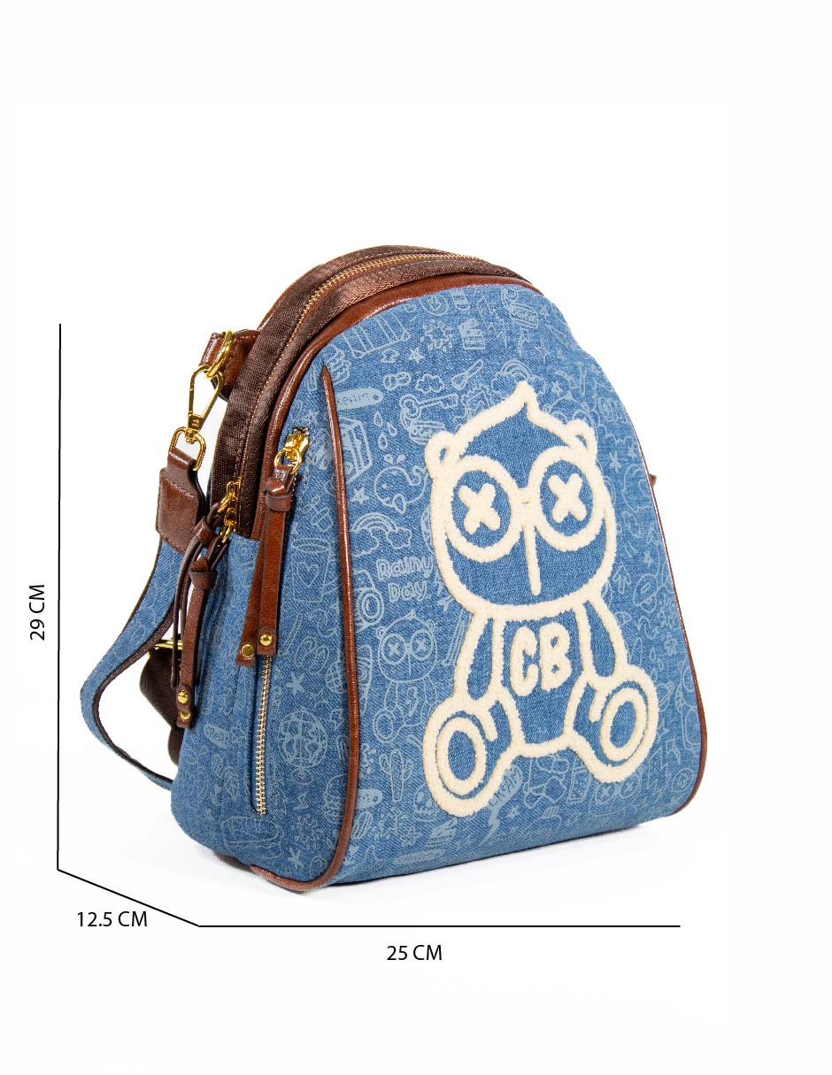 C12823DENIMBLUE mochila