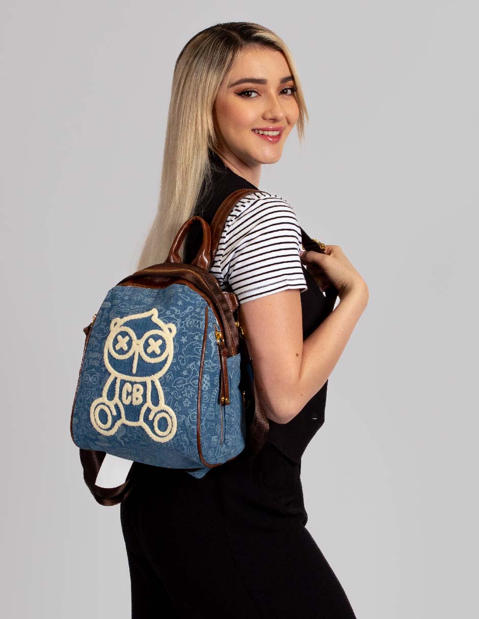 C12823DENIMBLUE mochila