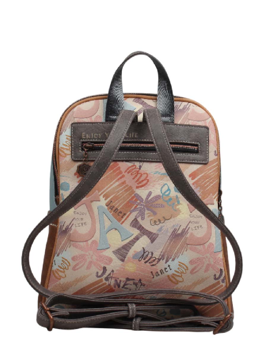 J021BFLOWERYCITY mochila