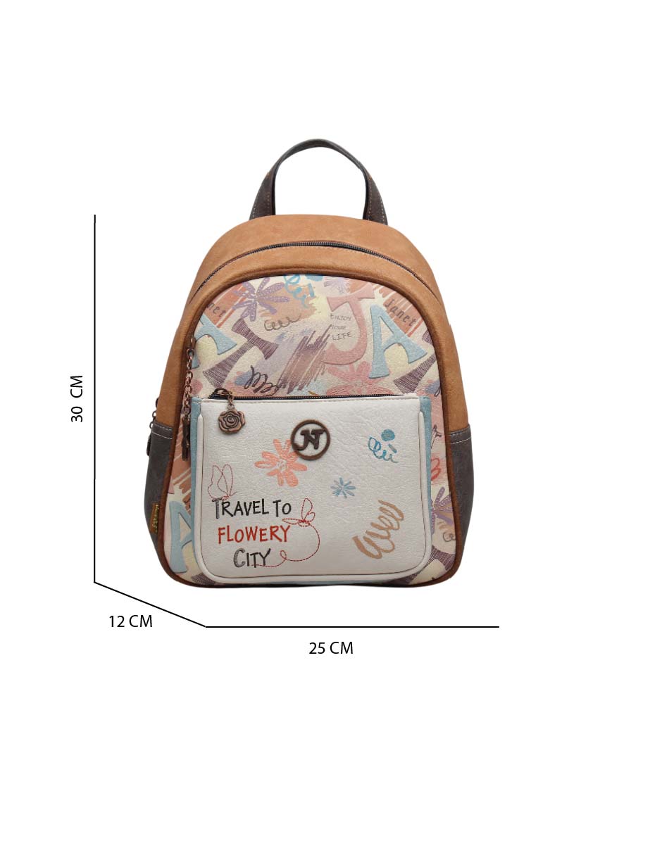 J080AFLOWERYCITY mochila