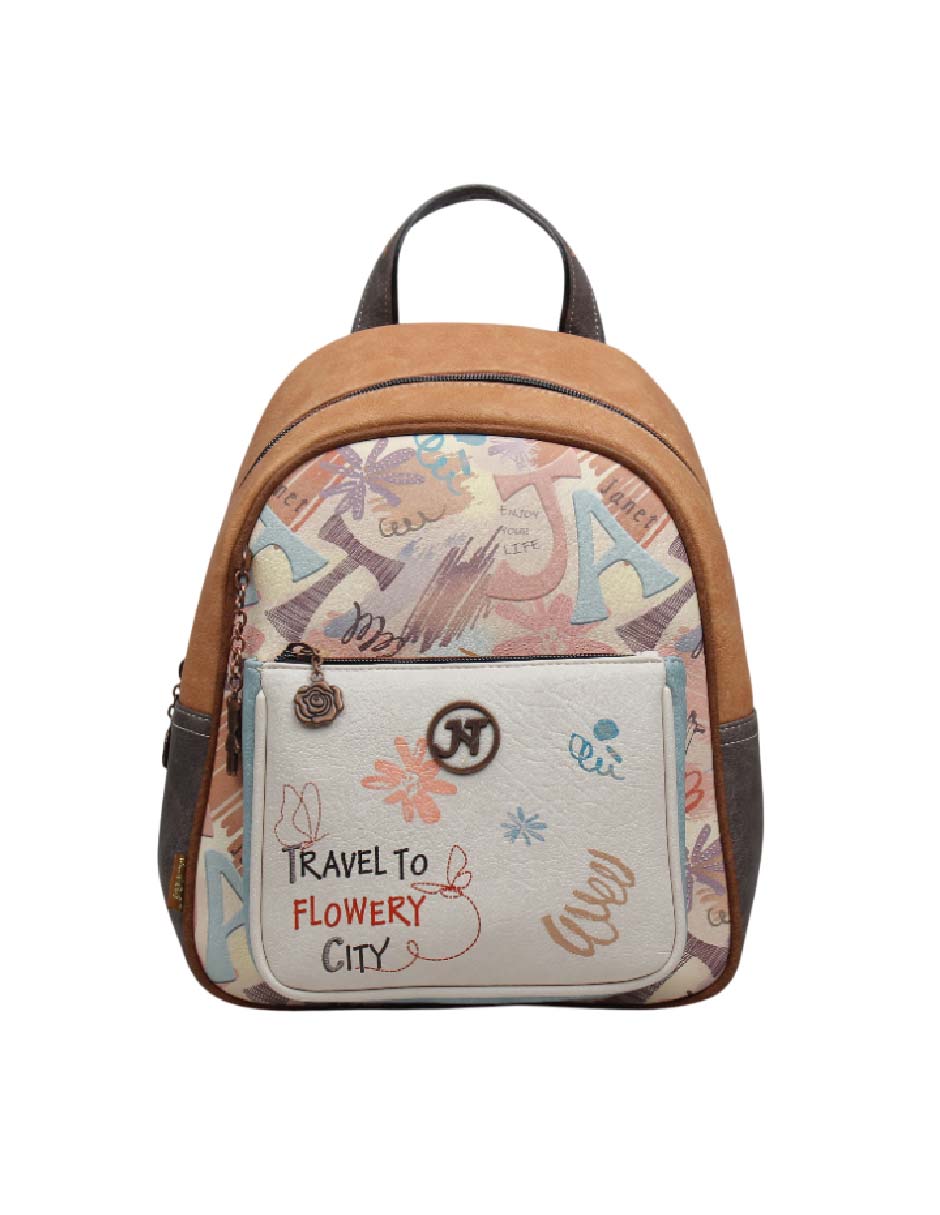 J080AFLOWERYCITY mochila