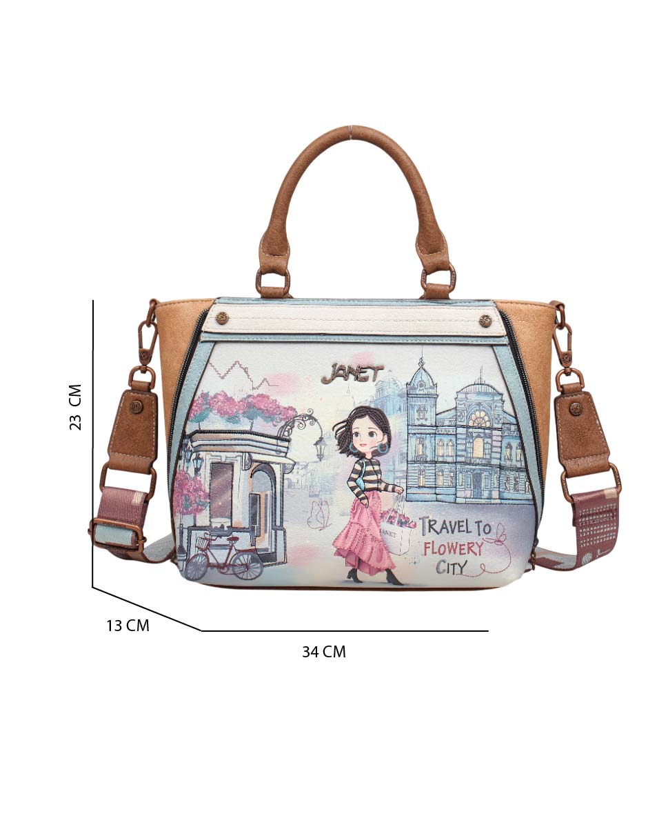 J082AFLOWERYCITY bolso