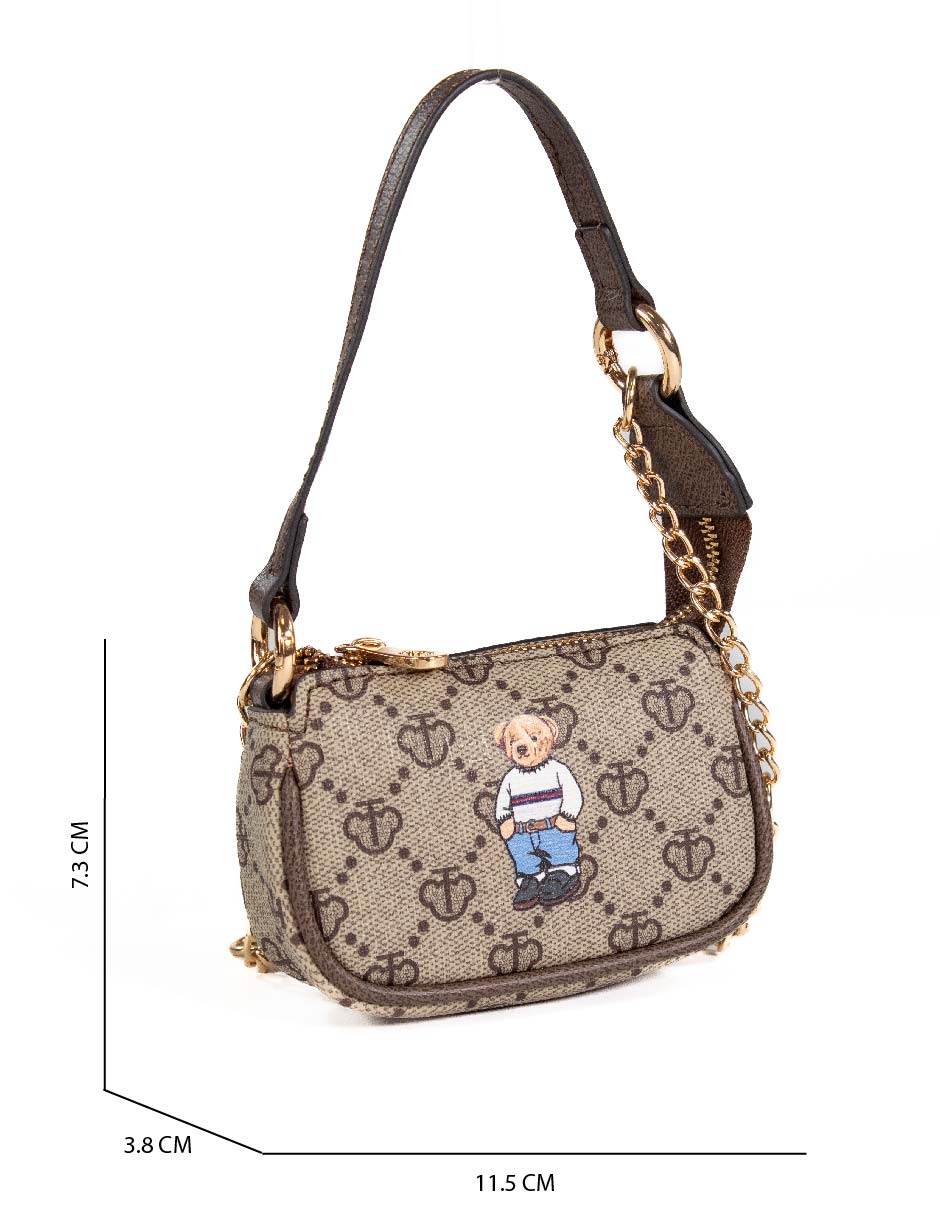 TN3901COFFEE crossbody