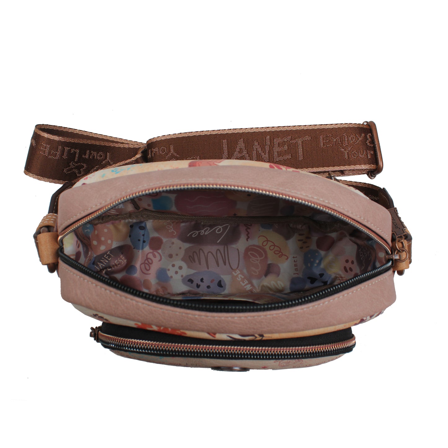 Bolso Janet Denese – J013: Colección Tour of Rome