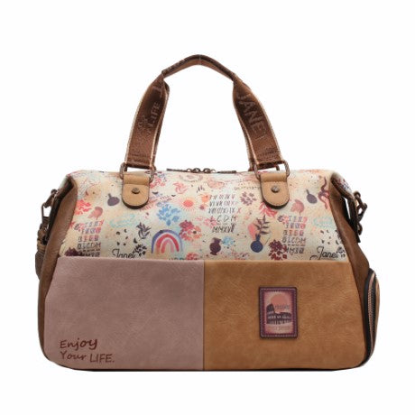 Bolso Travel Bag Janet Denese – Modelo J017C: Colección Tour of Rome