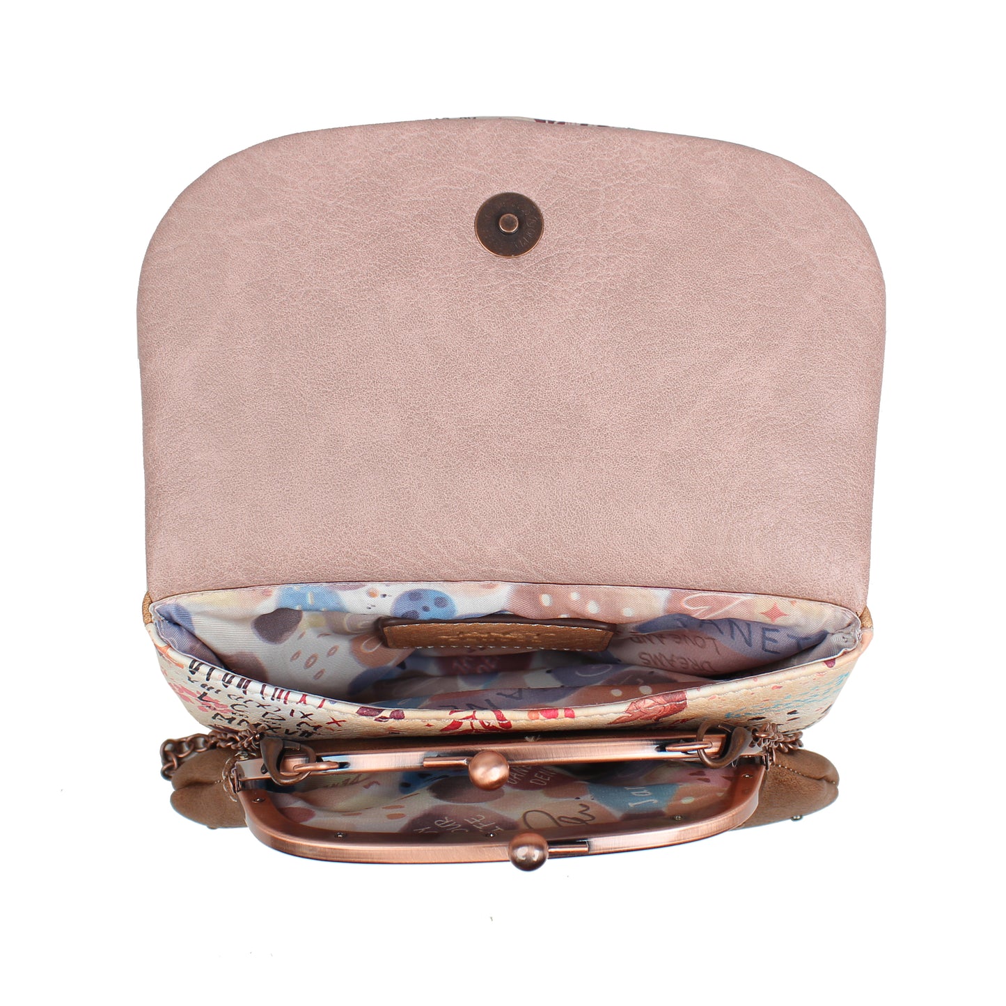 Mini Bolso Janet Denese – J028A: Colección Tour of Rome