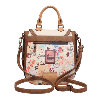 Bolso Tote Janet Denese – J038: Colección Tour of Rome