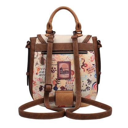 Bolso Tote Janet Denese – J038: Colección Tour of Rome