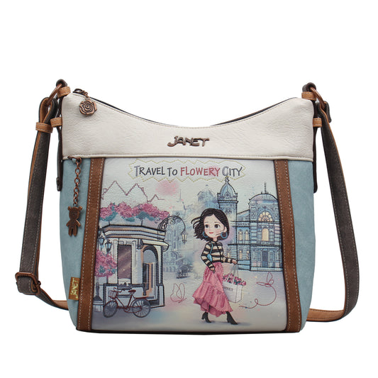 J048BFLOWERYCITY crossbody