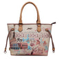 Bolso Tote Grande JANET DENESE – J059A Colección Tour of Rome