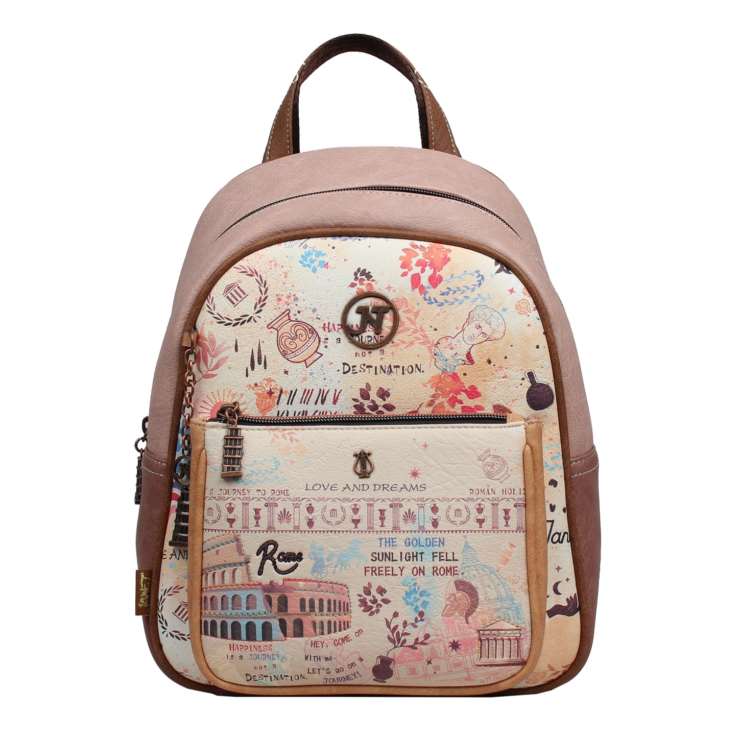 Mochila JANET DENESE - J080B Colección Tour of Rome