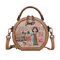 Bolso Crossbody Redondo JANET DENESE - J109A Colección Tour of Rome