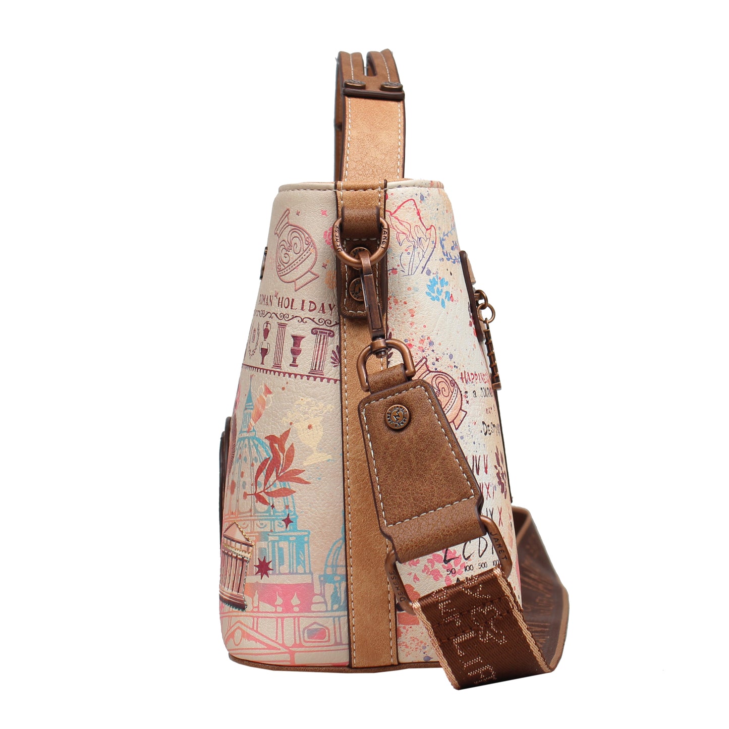 Bolso Crossbody JANET DENESE – J111 Colección Tour of Rome