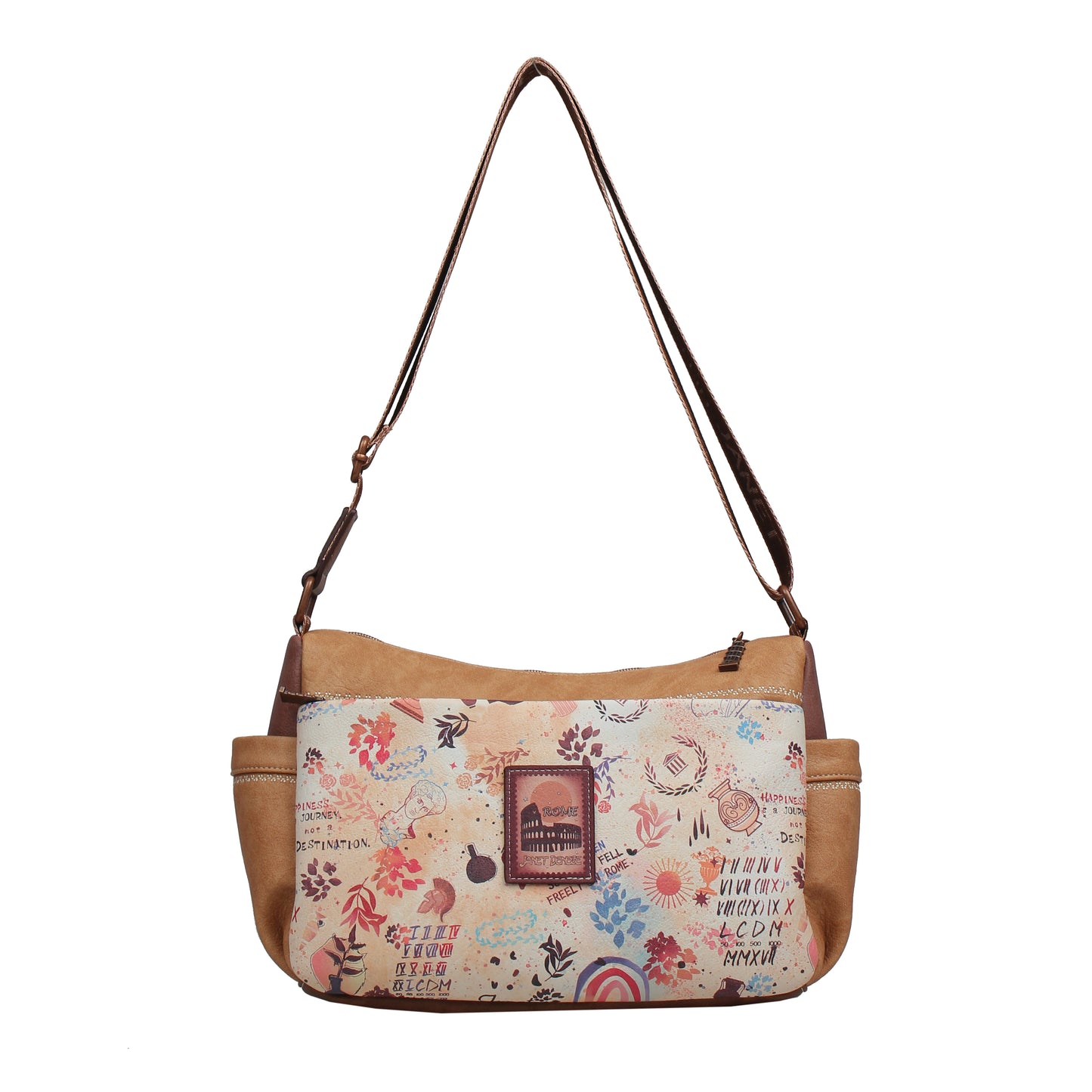 Bolso Crossbody JANET DENESE – J112A Colección Tour of Rome