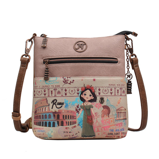 Bolso Crossbody JANET DENESE –  J113A Colección Tour of Rome