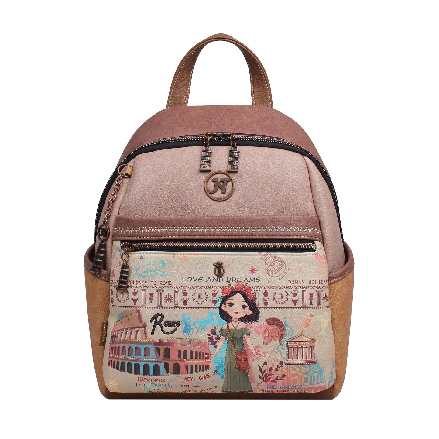 Mochila JANET DENESE – J114A Colección "Tour of Rome"