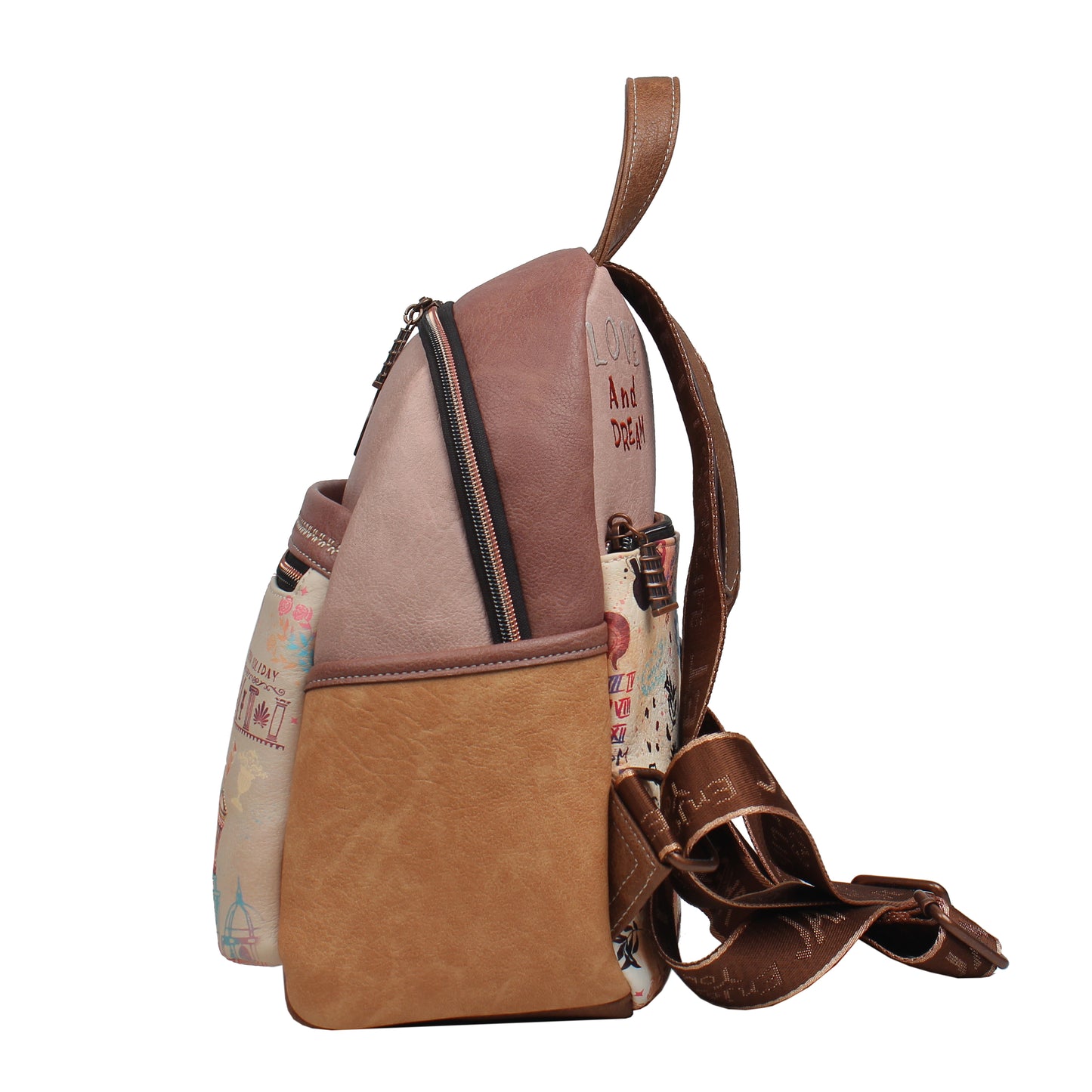 Mochila JANET DENESE – J114A Colección "Tour of Rome"