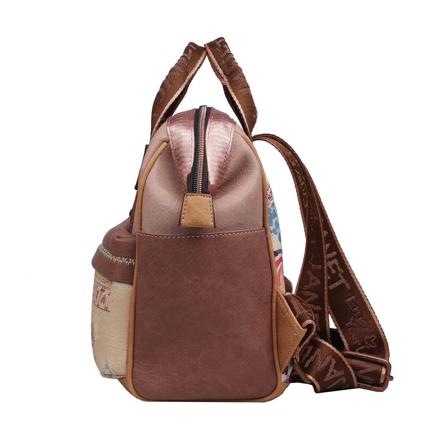 Bolso Tote Multiusos JANET DENESE – J116A Colección Tour of Rome