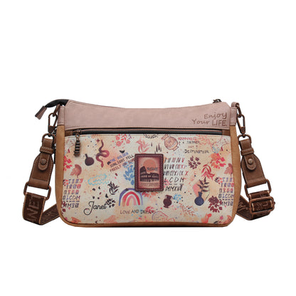 Bolso Crossbody JANET DENESE - J117A Colección Tour of Rome