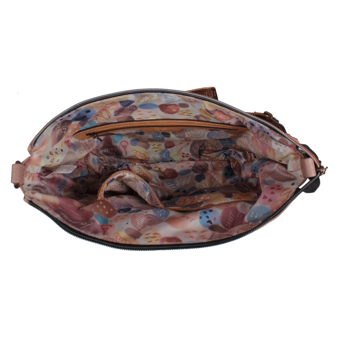 Bolso Crossbody JANET DENESE - J117A Colección Tour of Rome