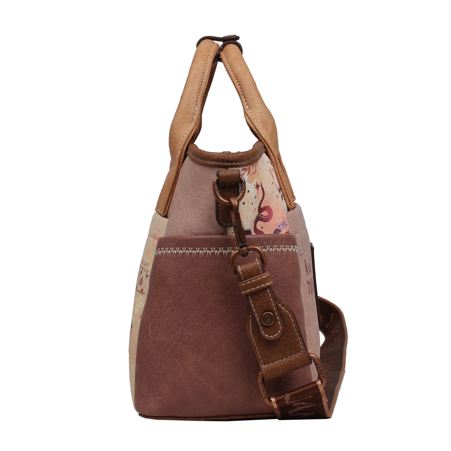 Bolso Tote Versátil JANET DENESE - J118A Colección Tour of Rome