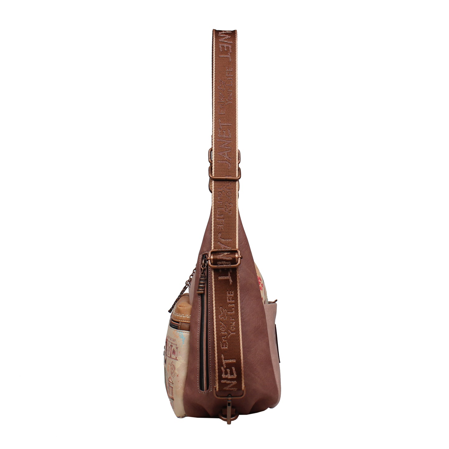 Bolso Mochila Convertible JANET DENESE - J119A Colección Tour of Rome