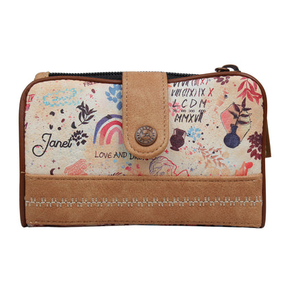 Cartera Organizadora JANET DENESE - JW-005C Colección Tour of Rome