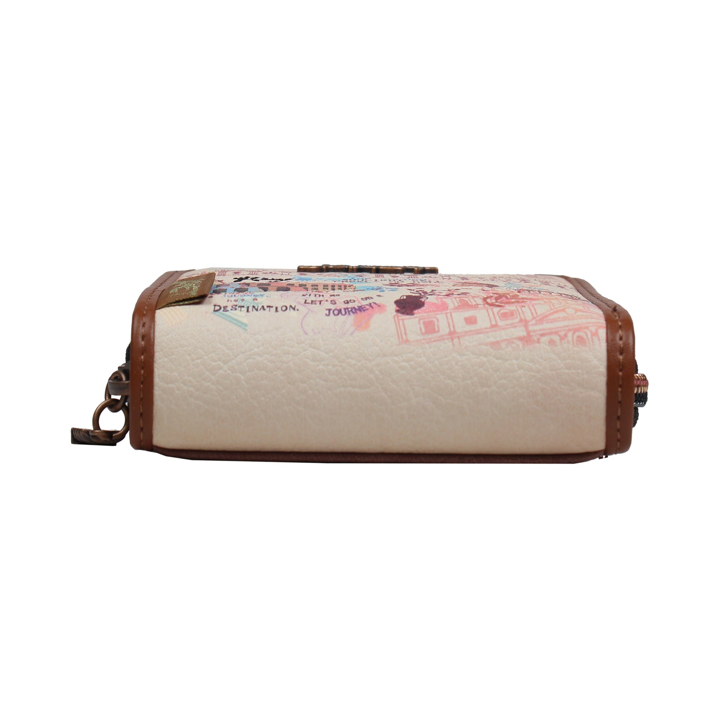 Cartera Organizadora JANET DENESE - JW-010B Colección Tour of Rome