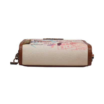 Cartera Organizadora JANET DENESE - JW-010B Colección Tour of Rome