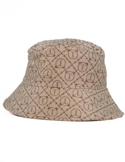 MZ057BROWNDIAMOND gorro bucket