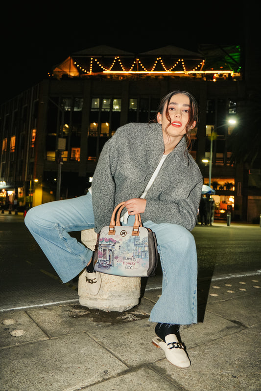 J090AFLOWERYCITY bolso