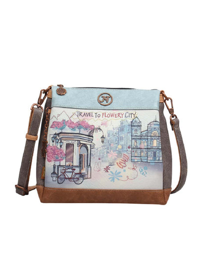 J075AFLOWERYCITY crossbody